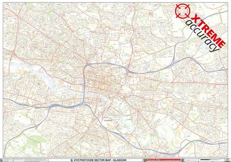 Glasgow City Centre Postcode Sector Map (C5) – Map Logic