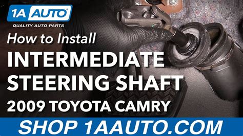 How To Replace Lower Intermediate Steering Shaft 07 11 Toyota Camry