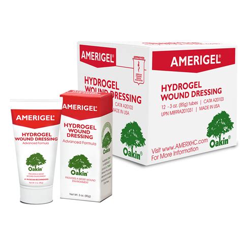 Amerigel Hydrogel Wound Dressing Amerx Health Care