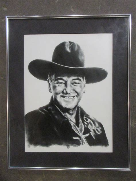 Signed James Griffin 94 Hopalong Cassidy Print