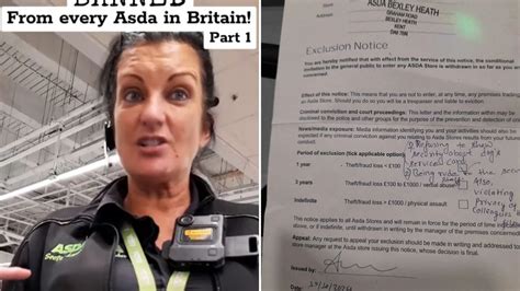 I Was Banned From Every Asda Store In Uk Over Row With Worker Who