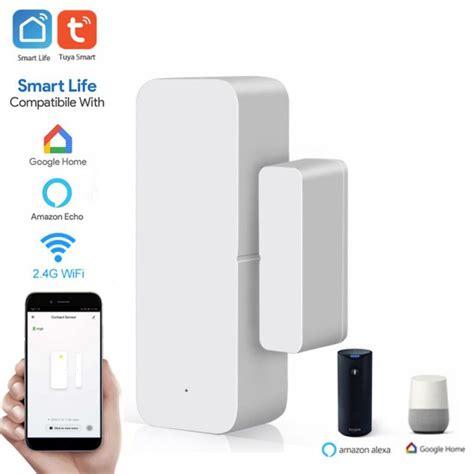 Smart Wi Fi Garage Door Opener Window Sensor Door Open Closed