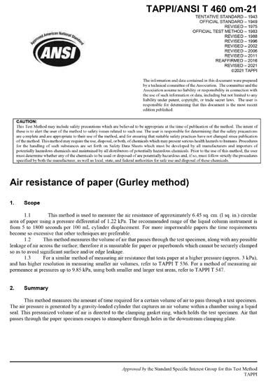 Air Resistance Paper