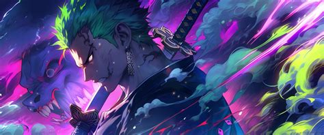 zoro rage  piece  wallpaper moewalls
