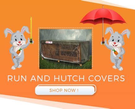 Run And Hutch Covers | Rabbit Hutch World