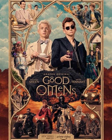 Good Omens Posters De Filmes Cartazes Vintage Series E Filmes