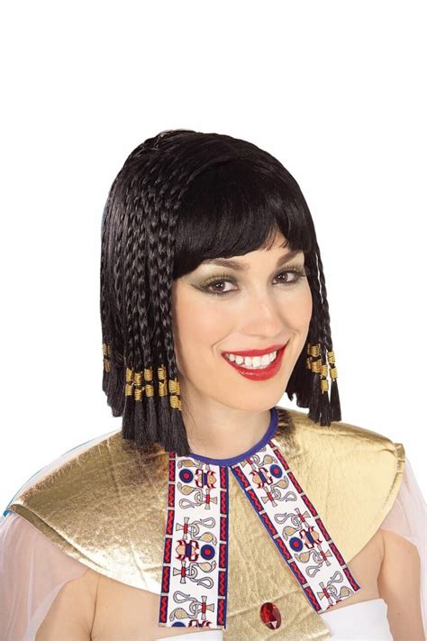 Queen Of The Nile Egyptian Cleopatra Adult Black Costume Wig Michaels