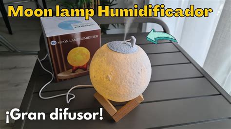 Humidificador en forma de LUNA Cómo funciona YouTube