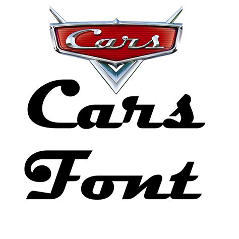 Pixar Cars Font Svg Cars Alphabet Svg Cars Letters Numbers 56 Off