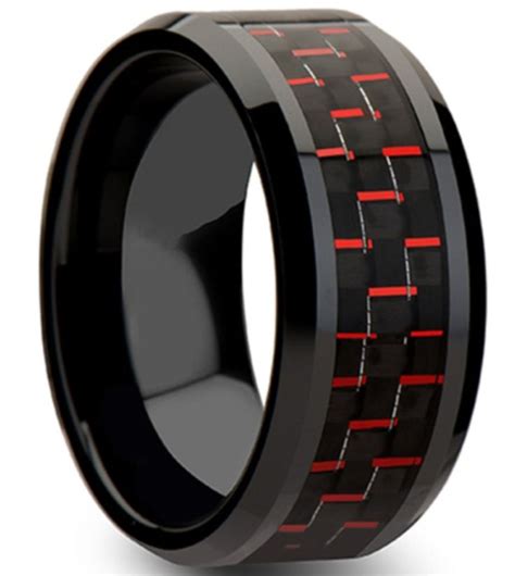 King Will Gentleman Mm Black Red Green Blue Silver Carbon Fiber Inlay