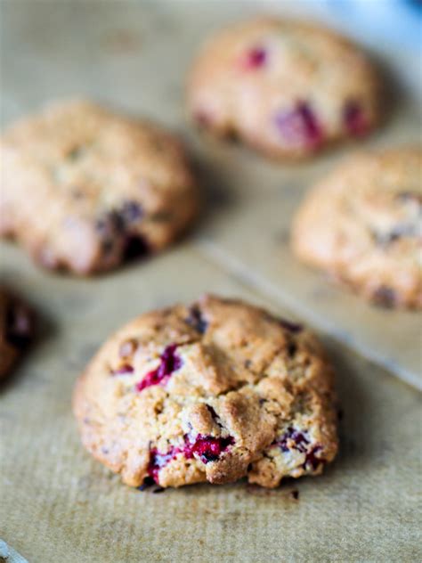 Cookies Aux Cranberries Fra Ches Et Au Chocolat Noir