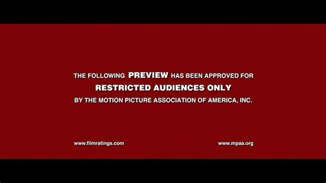 MPAA Trailer Red Band New Line Cinema 2007 YouTube