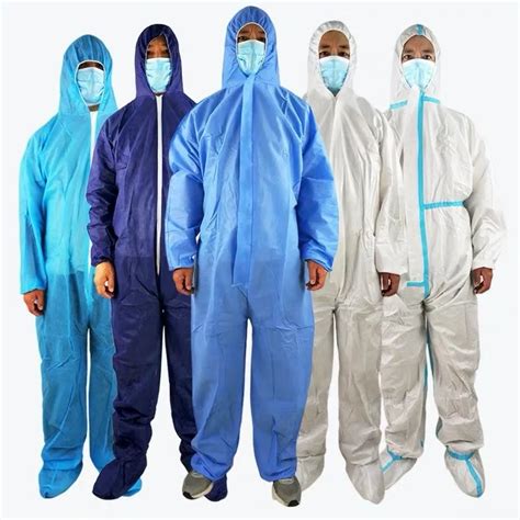 Unisex Coverall Waterproof Dust Proof Reusable Safety Protection Suit