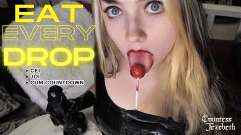 Eat Every Drop Countess Jezebeth Clips4sale