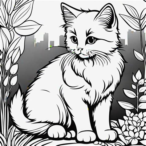 Cute fluffy baby cat by Nahid Achmad Dimyati - Playground