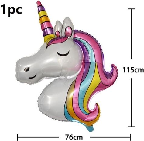 Unicorn Ballon Cijfer Jaar Unicorn Ballonnen Set Unicorn Ballon