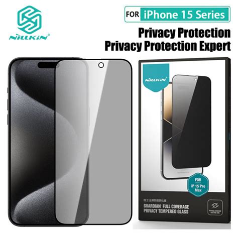 Nillkin For Iphone Pro Max Guardian Full Coverage Privacy Tempered