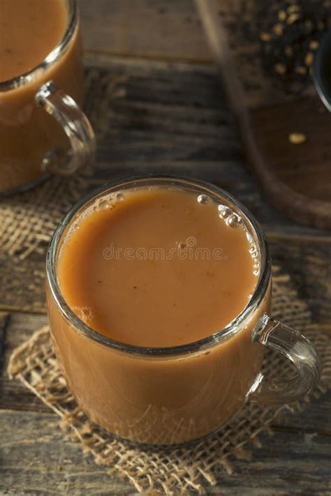 Organic Hot Chai Tea Drink Stock Photo Image Of Indian