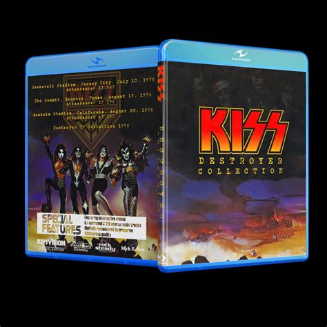 Kiss Destroyer 45th Anniversary Super Deluxe 1976 2021 Blu Ray