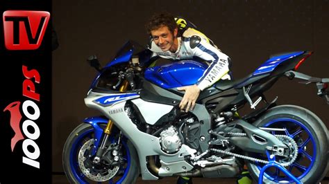 Yamaha Yzf R Yzf R M First Look With Valentino Rossi Jorge