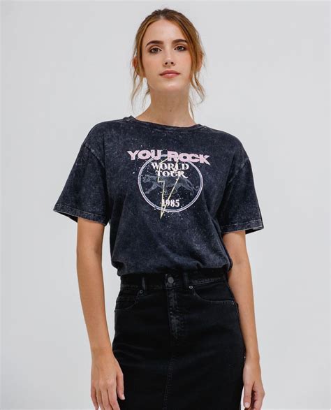 Camiseta Estampada Para Mujer Compra Online