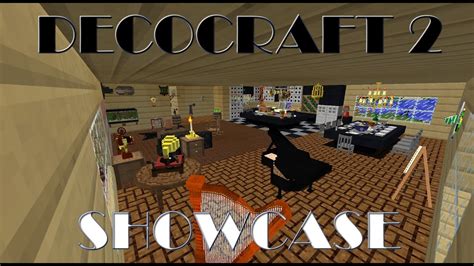 Modded Minecraft Tutorial: DecoCraft 2 - ShowCase - YouTube