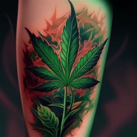 69 Marijuana Leaf Tattoo Ideas - TattooClue.com