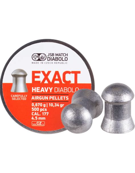 Jsb Diabolo Exact Heavy Cal Grains Domed Ct New