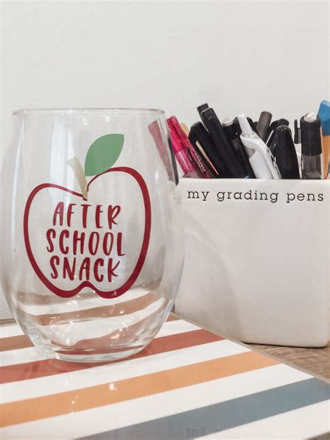 Teacher Wine Glass Etsy