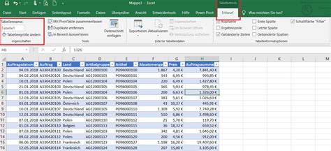 Intelligente Tabellen - Hands-On-Excel