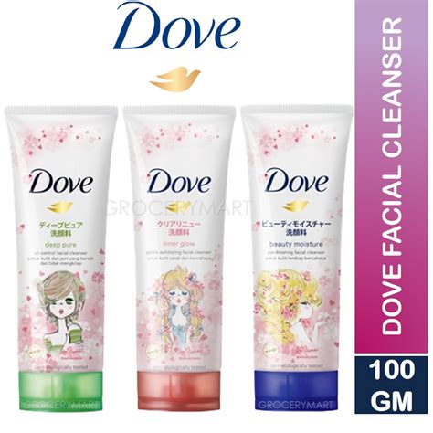 Dove Facial Cleanser Face Wash 100g Shopee Singapore