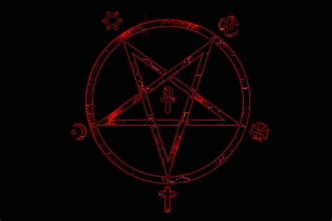 Demon Dark Skull Satan Occult Horror HD Wallpaper Rare Gallery