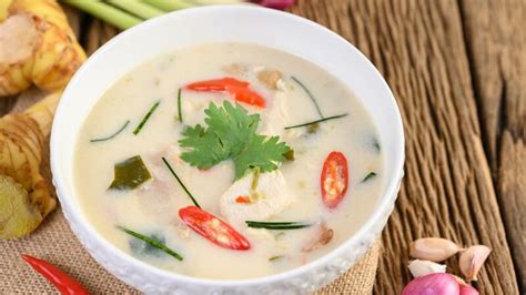 Thaise Kippensoep Tom Kha Kai Smaakvolnh