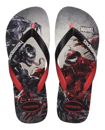 Chinelo Havaianas Marvel Venom X Homem Aranha Original Promo