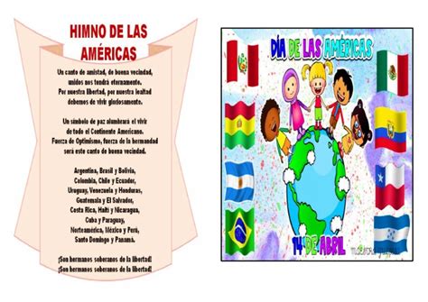 Himno De Las Americas Pdf