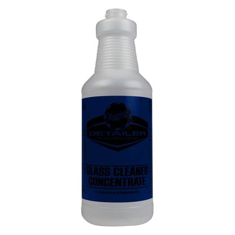 Meguiars® D20120 Detailer™ 32 Oz Glass Cleaner Pre Labeled Empty Spray Bottle