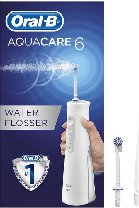 Oral B Aquacare Pro Expert Water Flosser Featuring Oxyjet Technology