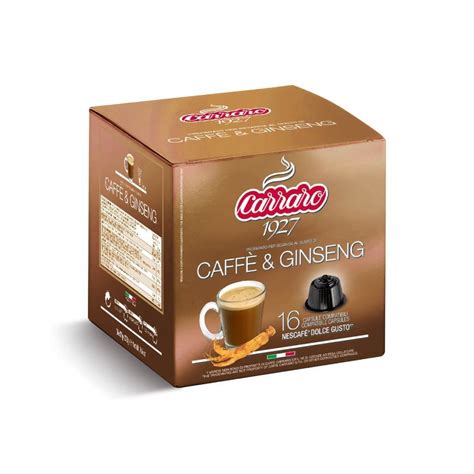 Кофе в капсулах Dolce Gusto Carraro CAFFÈ GINSENG купить в интернет