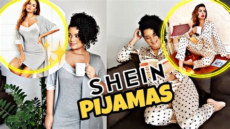 Provando Pijamas Da Shein 🔥 SÃo Muito Lindos E ConfortÁveis Shein Sheingals Sheinbrasil