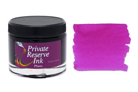 Private Reserve Plum 60ml Bottled Fountain Pen Ink The Goulet Pen