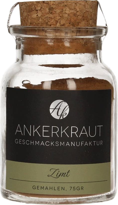 Ankerkraut Zimt Gemahlen 75 G Piccantino Onlineshop Deutschland