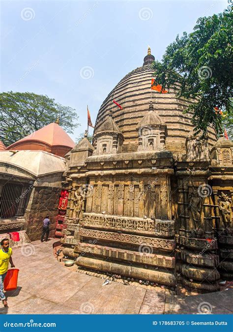 Guwahati India March 19 2020 Kamakhya Temple Visit At Off Season