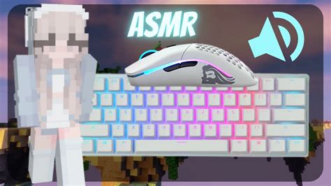 THOCKY Keyboard Mouse Sounds ASMR Minecraft Bedwars YouTube