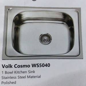 Jual Kitchen Sink Volk Ws5040 Bak Cuci Piring 1 Lubang Dalam Stainless