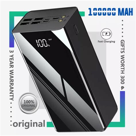 Powerbank Powerbank Original Mah Large Capacity Power Bank Fast