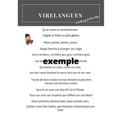 Virelangues