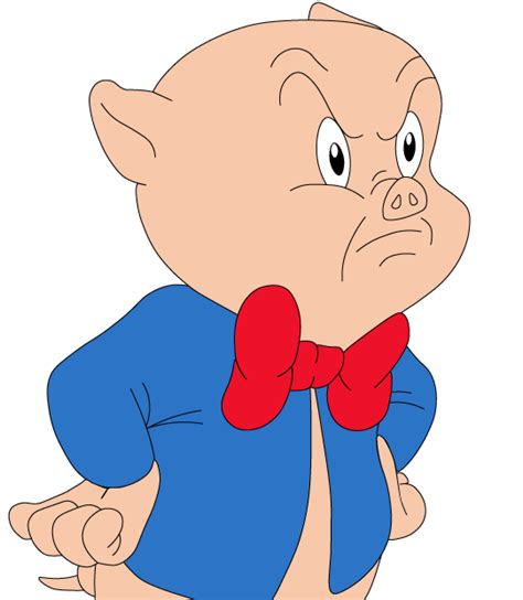 Porky Pig Mad Face By Archivearts2003 On Deviantart