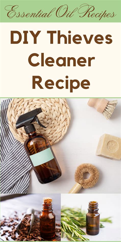 DIY Thieves Essential Oil Multipurpose Cleaner Recipe In 2024 Thieves