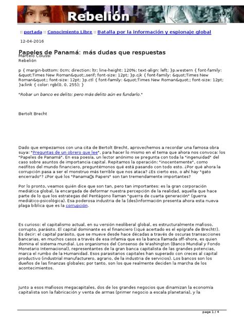 Pdf Papeles De Panam M S Dudas Que Respuestas Pdf Dokumen Tips