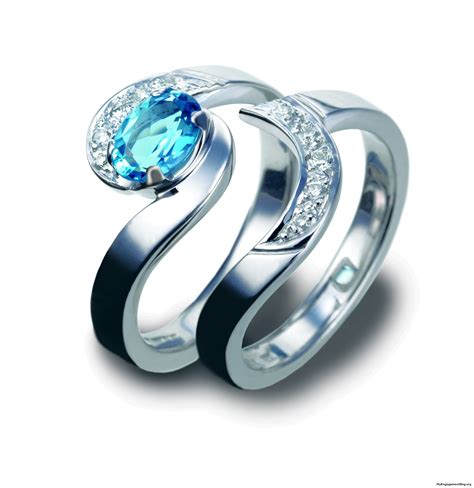 Ocean Inspired Ring For Engagement Engagement And Wedding Rings